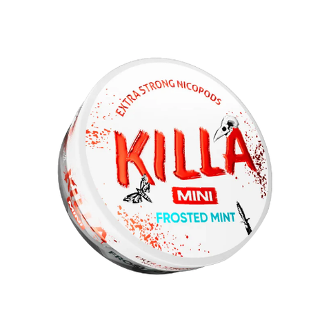 Killa Mini Frosted Mint – cutie de pliculețe cu nicotină