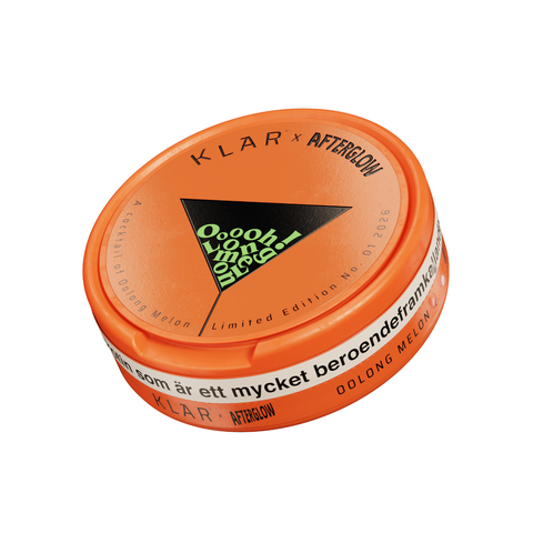 Klar Afterglow Extra Strong Slim – cutie de pliculețe cu nicotină