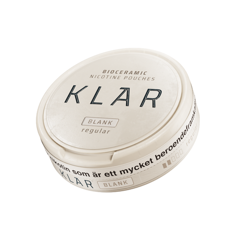 Klar Blank Regular Mini – cutie de pliculețe cu nicotină