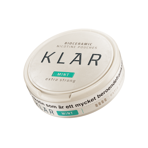Klar Mint Extra Strong Slim – cutie de pliculețe cu nicotină