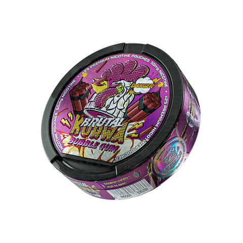 Kurwa Bubblegum 50MG – nicotine pouches can