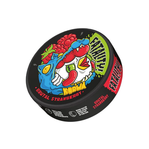 Kurwa Fatality Brutal Strawberry – Nikotinbeutel Dose