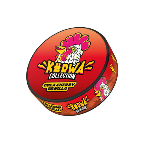 Kurwa Fresh Cola Vanilla Cherry – nicotine pouches can