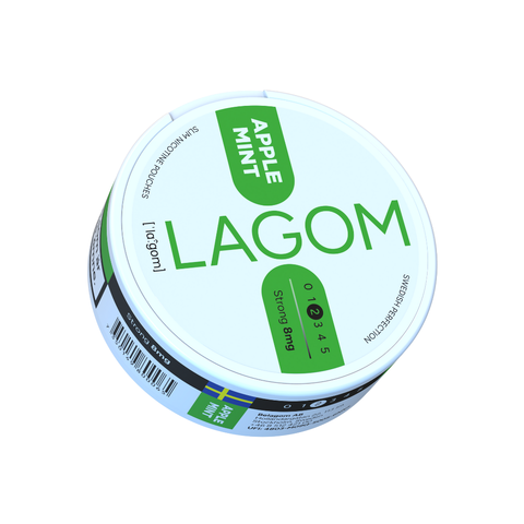 Lagom Apple Mint 8mg – cutie de pliculețe cu nicotină