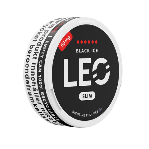Leo Black Ice 50mg – cutie de pliculețe cu nicotină