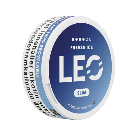 Leo Freeze – cutie de pliculețe cu nicotină