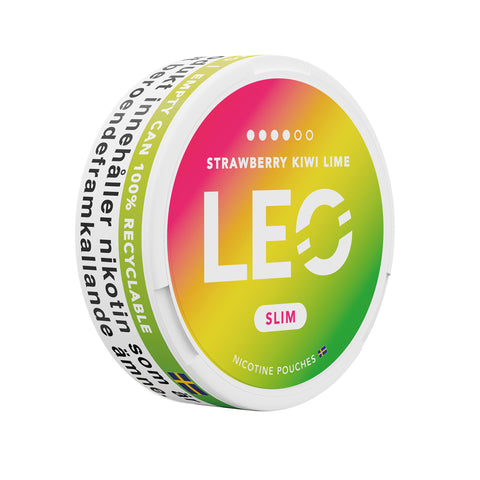 Leo Strawberry Kiwi Lime – cutie de pliculețe cu nicotină