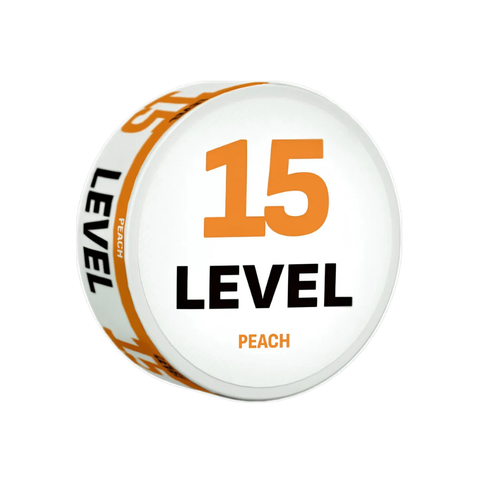 Level 15 Peach – cutie de pliculețe cu nicotină