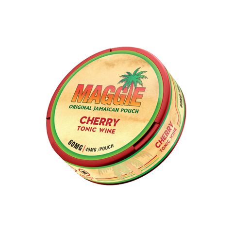 Maggie Cherry Tonic Wine 60 mg – cutie de pliculețe cu nicotină