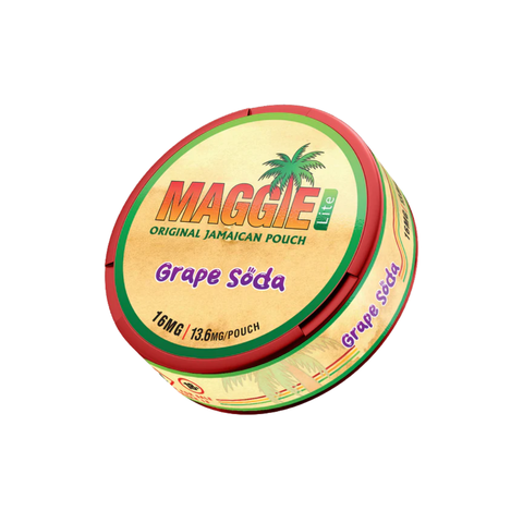 Maggie Grape Soda 16mg – cutie de pliculețe cu nicotină