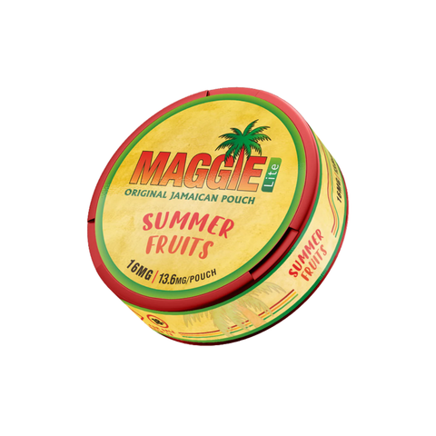 Maggie Summerfruits 16mg – cutie de pliculețe cu nicotină