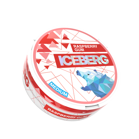 Iceberg Raspberry Gum 4 mg/vrečka
