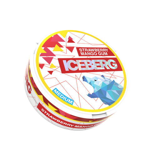 Iceberg Strawberry Mango Gum 4 mg/vrečka