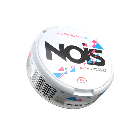 Nois Watermelon Ice – nicotine pouches can 2