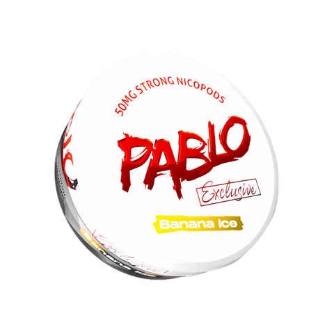 Pablo Exclusive Banana Ice – nicotine pouches can