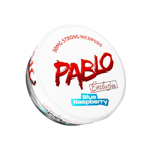 Pablo Exclusive Blue Raspberry – cutie de pliculețe cu nicotină
