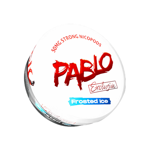 Pablo Exclusive Frosted Ice – cutie de pliculețe cu nicotină