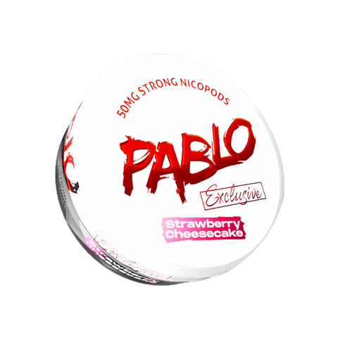 Pablo Exclusive Strawberry Cheesecake – cutie de pliculețe cu nicotină