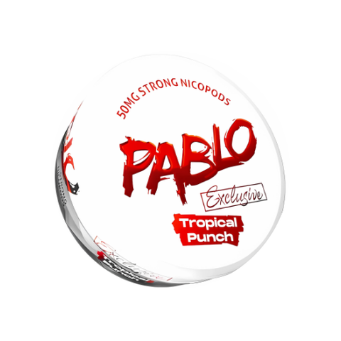 Pablo Exclusive Tropical Punch – cutie de pliculețe cu nicotină
