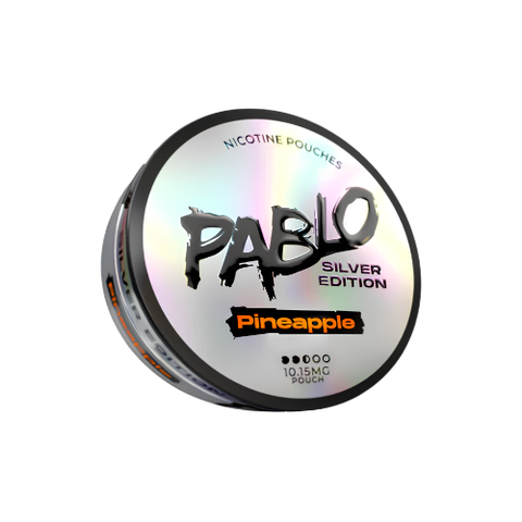 Pablo Silver Edition Pineapple – cutie de pliculețe cu nicotină