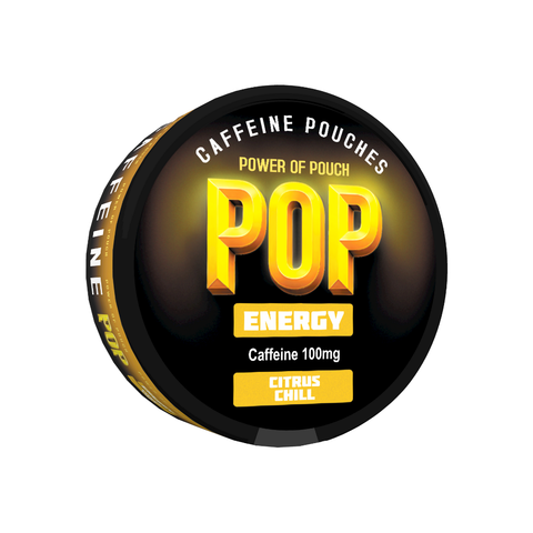 Pop Citrus Chill – caffeine pouches can
