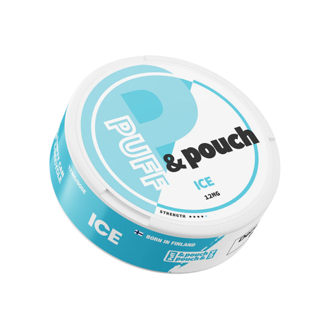 Puff &amp; Pouch Ice – cutie de pliculețe cu nicotină