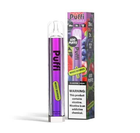 Puffi Mixed Berry – vape de unică folosință