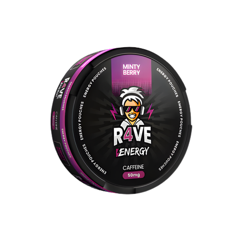 Rave Energy Minty Berry – Koffeinbeutel Dose