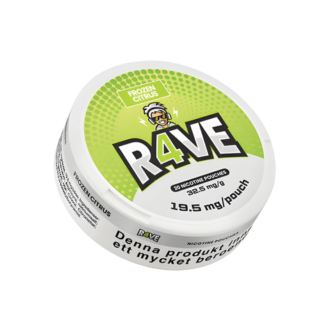 Rave Frozen Citrus 32,5 mg – Nikotinbeutel Dose