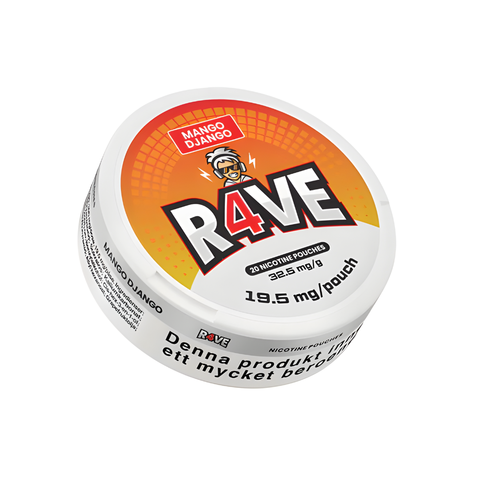 Rave Mango Django 32,5 mg – Nikotinbeutel Dose