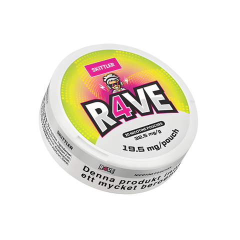 Rave Skittler 32,5 mg – Nikotinbeutel Dose