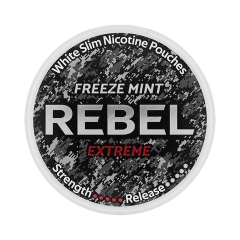 Rebel Freeze Mint Extreme – Nikotinbeutel Dose