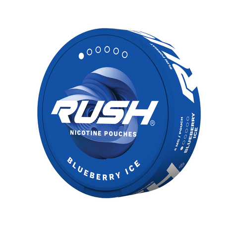 Rush Light Blueberry Ice – cutie de pliculețe cu nicotină