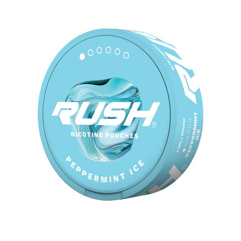 Rush Light Peppermint Ice – cutie de pliculețe cu nicotină