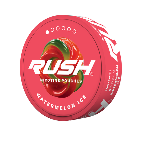 Rush Light Watermelon Ice – cutie de pliculețe cu nicotină
