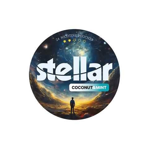 Stellar Coconut &amp; Mint – cutie de pliculețe cu nicotină