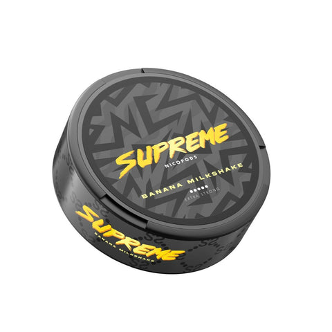 Supreme Banana Milkshake – nicotine pouches can