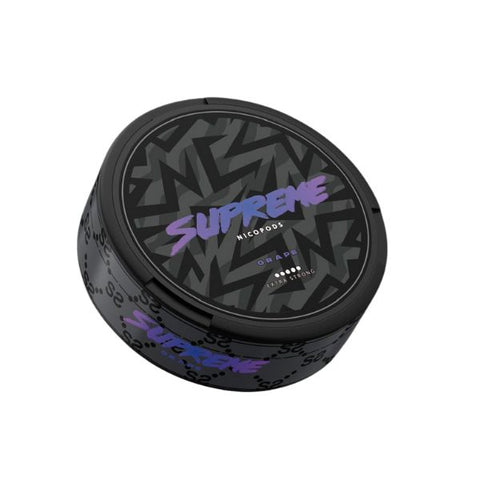Supreme Grape – cutie de pliculețe cu nicotină