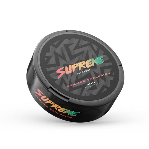 Supreme Summer Explosion – cutie de pliculețe cu nicotină