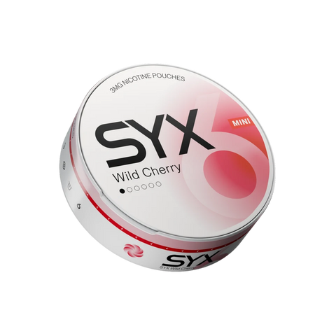 Syx Mini Wild Cherry 3mg – nicotine pouches can