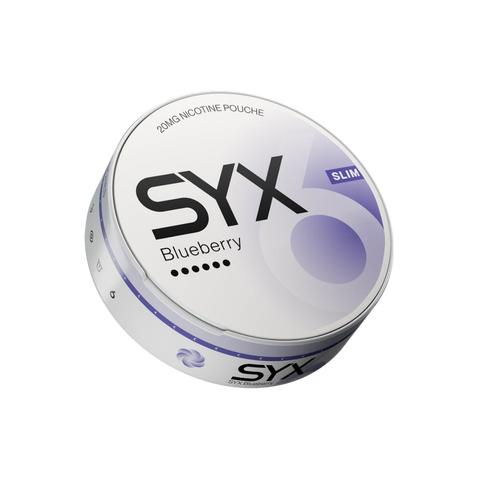 Syx Slim Blueberry 20mg – Nikotinbeutel Dose
