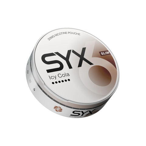 Syx Slim Icy Cola 20mg – nicotine pouches can