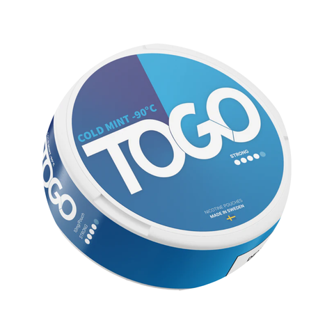 TOGO Cold Mint -90° – cutie de pliculețe cu nicotină