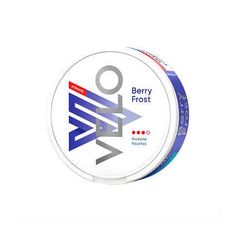 Velo Berry Frost Slim Strong – cutie de pliculețe cu nicotină