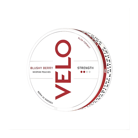 Velo Blushy Berry – cutie de pliculețe cu nicotină