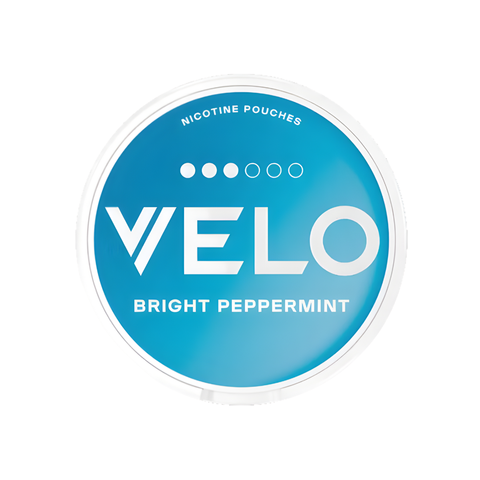 Velo Bright Peppermint – cutie de pliculețe cu nicotină