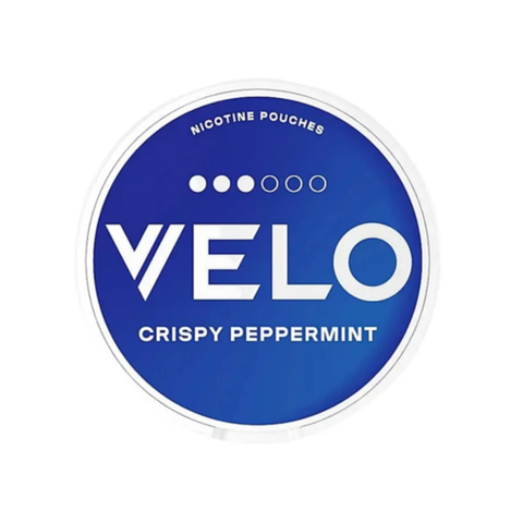 Velo Crispy Peppermint – cutie de pliculețe cu nicotină