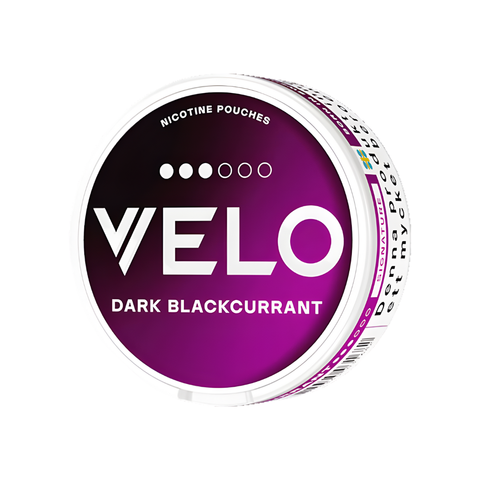 Velo Dark Blackcurrant – cutie de pliculețe cu nicotină