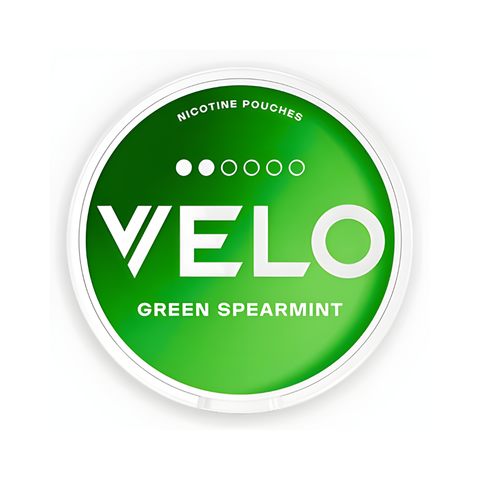 Velo Green Spearmint – cutie de pliculețe cu nicotină