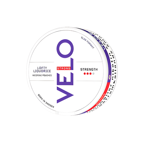 Velo Lofty Liquorice – cutie de pliculețe cu nicotină
